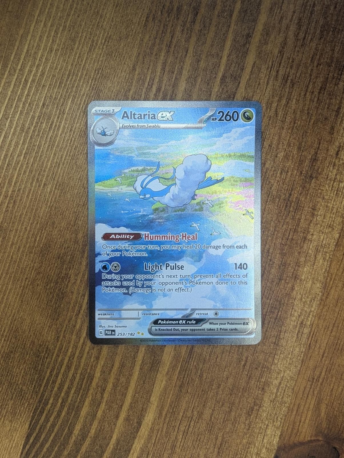 Altaria ex 253/182 Special Illustration Rare Paradox Rift Pokemon Holo NM