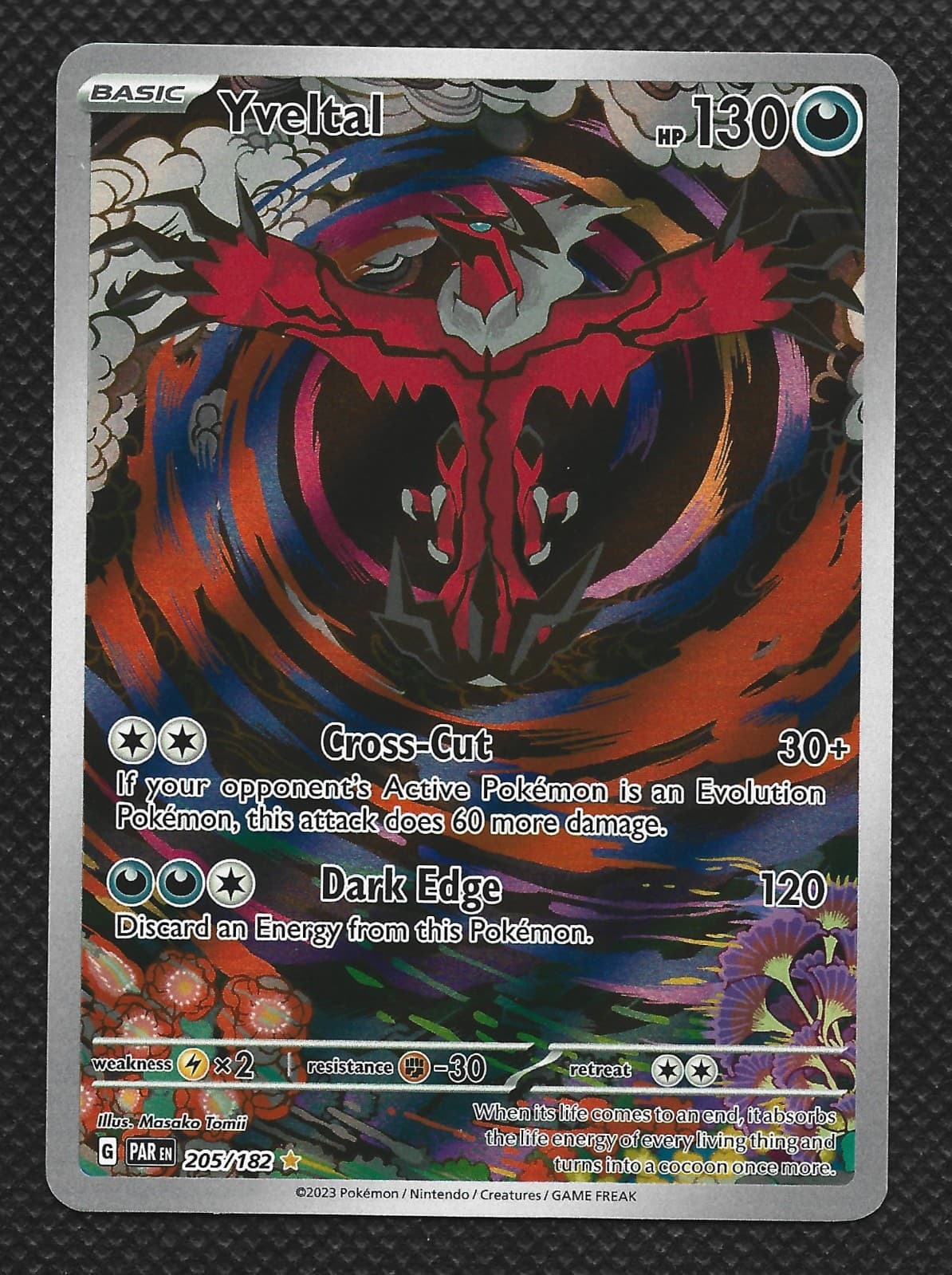 Yveltal - 205/182 - SV04: Paradox Rift (PAR)