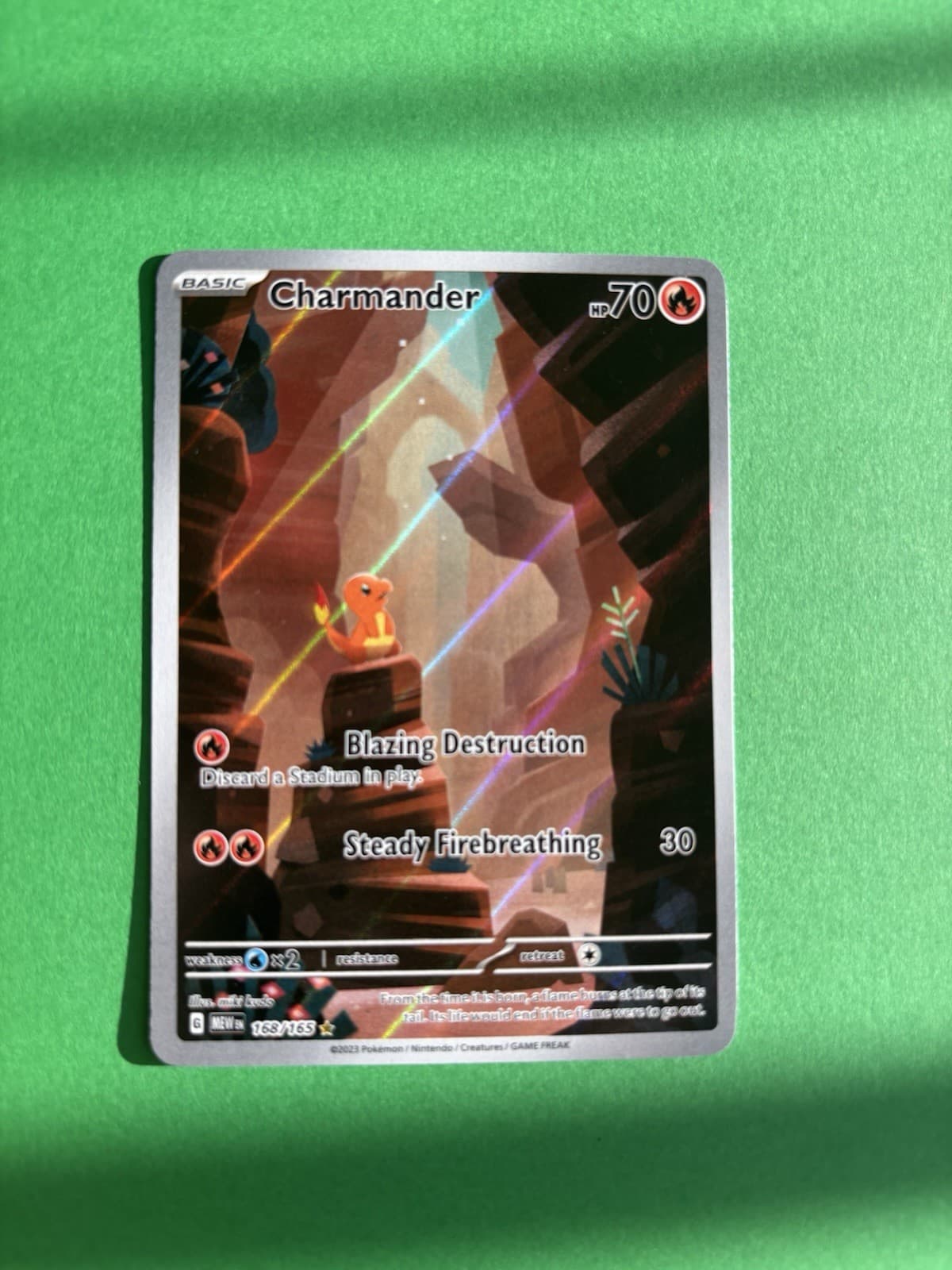 Charmander 168/165 Sv: Scarlet & Violet 151 Holo Illustration Rap