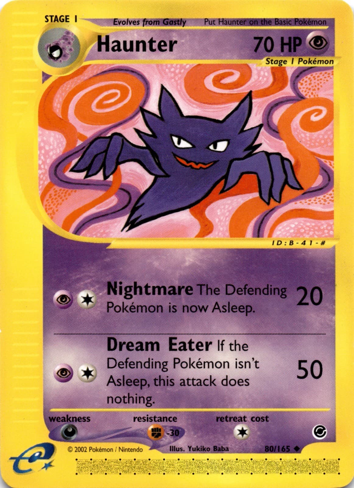 Haunter Uncommon Expedition 080/165 MP