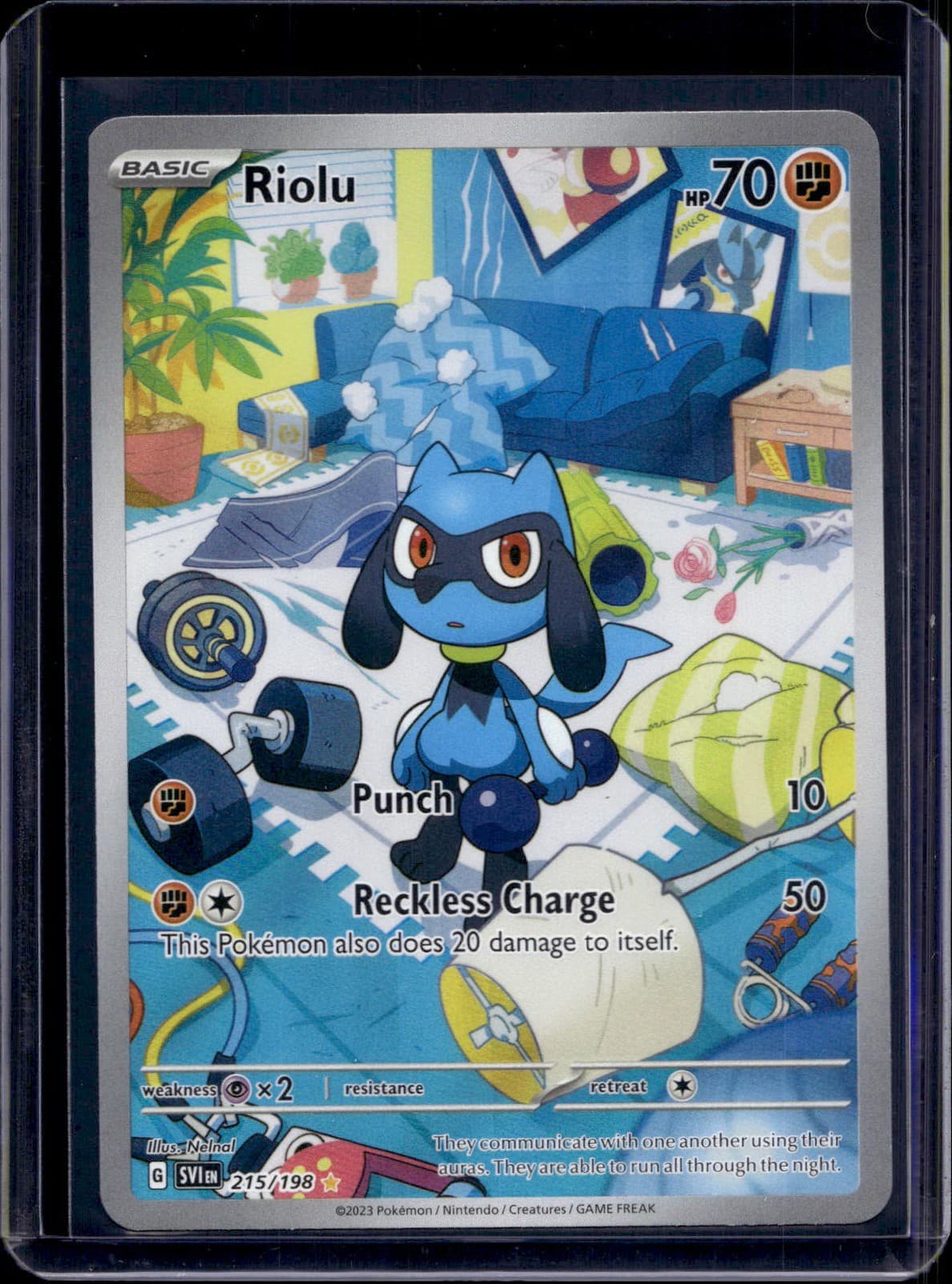 Pokemon SV01: Scarlet & Violet Base Set Riolu 215/198