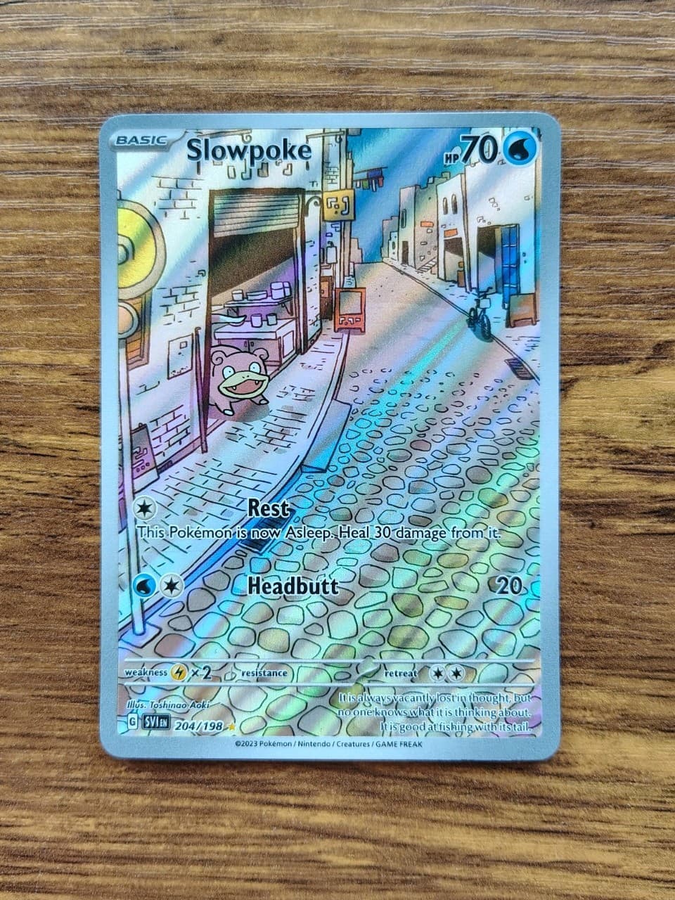 Slowpoke 204/198 SV01: Scarlet & Violet Base Set Holo