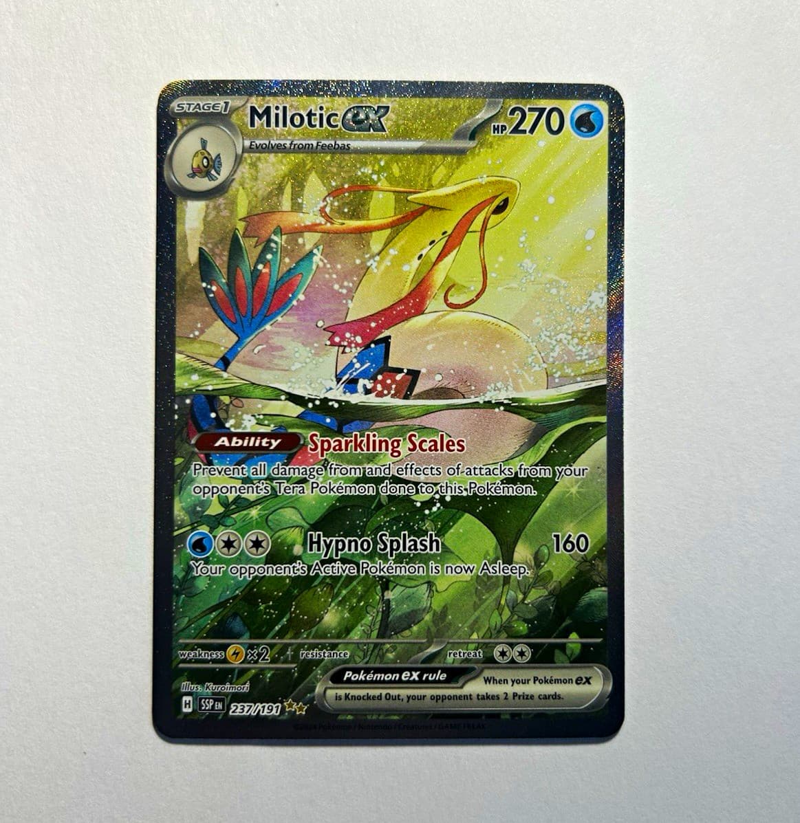 Milotic ex Special Illustration Rare 237/191