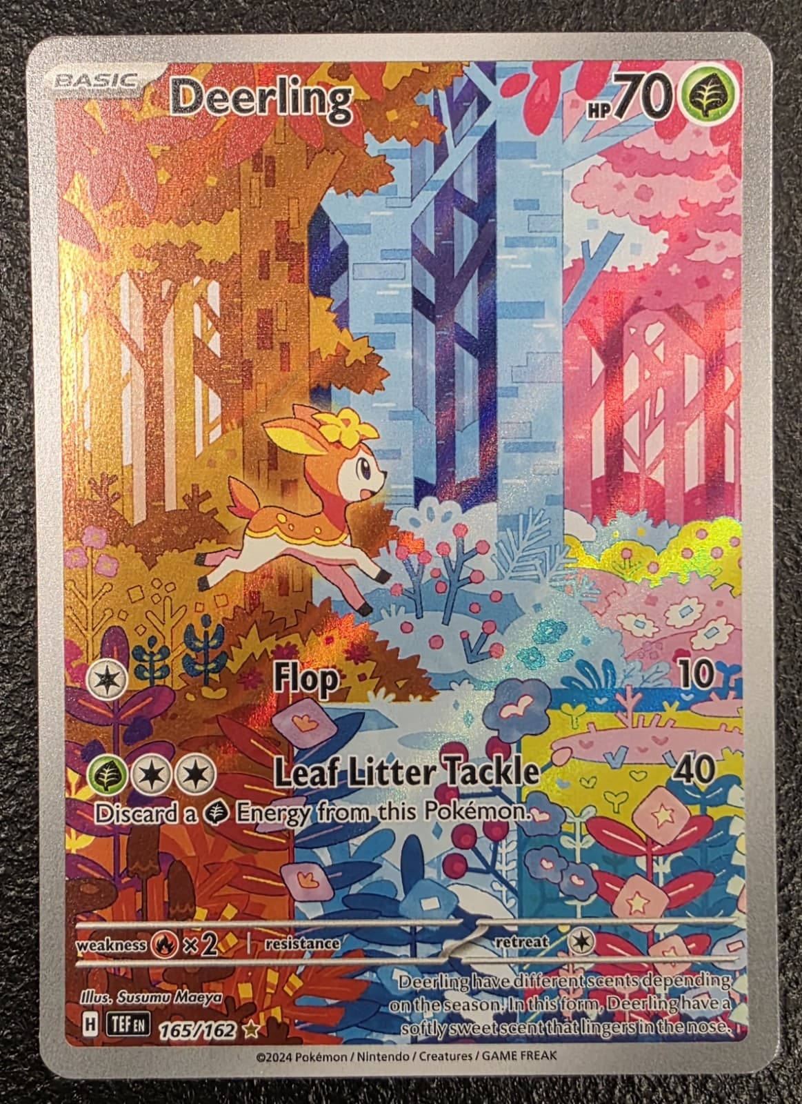 Deerling Holo Illustration Rare SV05: Temporal Forces 165/162 LP
