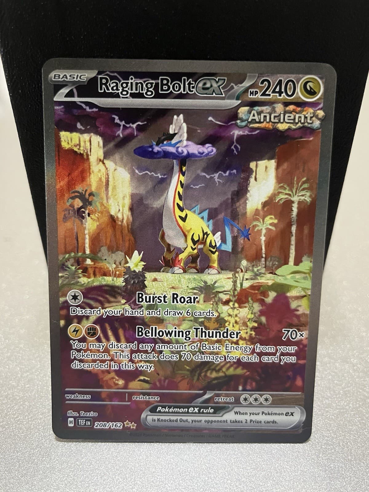 Raging Bolt ex 208/162 SV05: Temporal Forces Holo