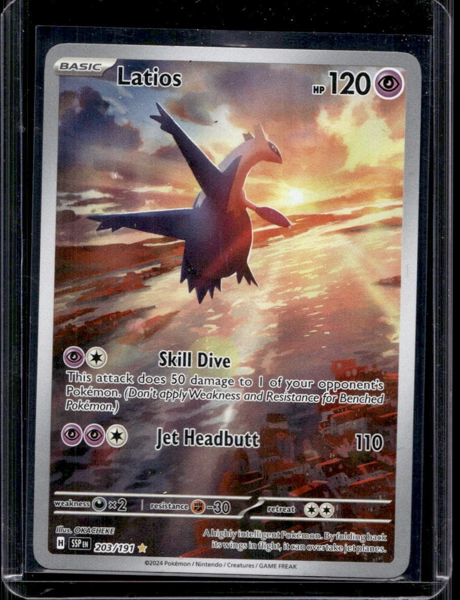 Latios SV08: Surging Sparks #203/191 Illustration Rare