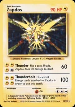 Zapdos Base 16