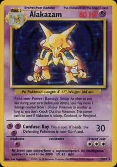 Alakazam Base 1