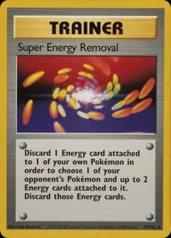 Super Energy Removal