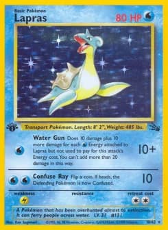 Lapras Fossil 10