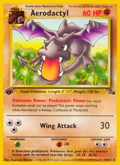 Aerodactyl Fossil 16