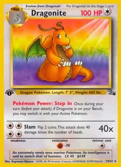 Dragonite Fossil 19