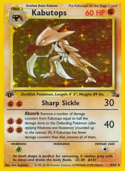Kabutops Fossil 9