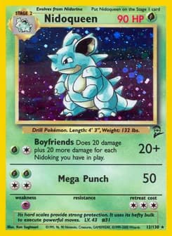 Nidoqueen Base Set 2 12