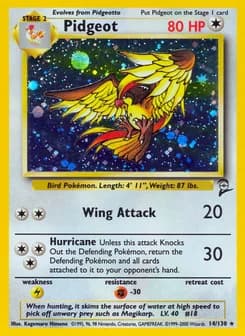 Pidgeot Base Set 2 14