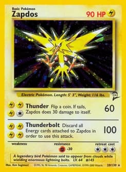 Zapdos Base Set 2 20
