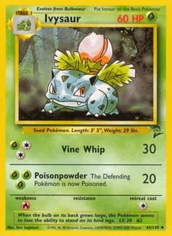 Ivysaur Base Set 2 44