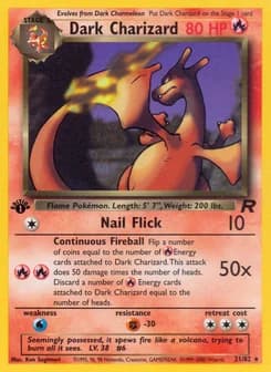 Dark Charizard Team Rocket 21