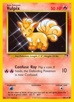 Vulpix Legendary Collection 98