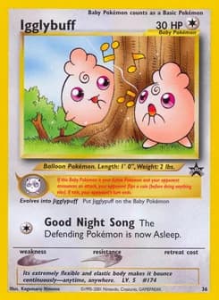 Igglybuff Wizards Black Star Promos 36