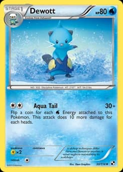 Dewott Black & White 30
