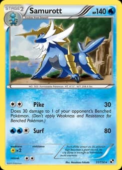 Samurott Black & White 31
