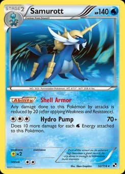 Samurott Black & White 32