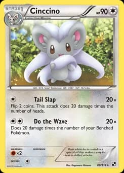 Cinccino Black & White 89