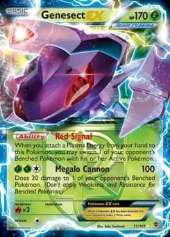 Genesect-EX Plasma Blast 11