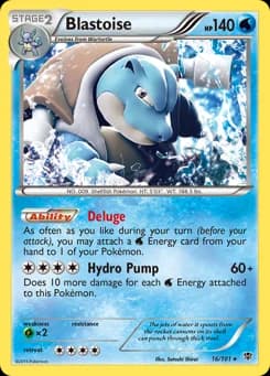 Blastoise Plasma Blast 16