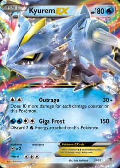 Kyurem-EX Plasma Blast 30