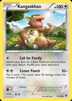 Kangaskhan Plasma Blast 71