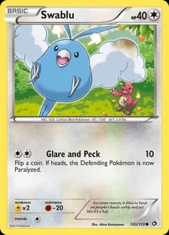 Swablu Legendary Treasures 103