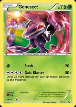 Genesect Legendary Treasures 16