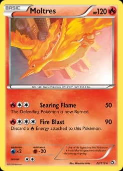 Moltres Legendary Treasures 22