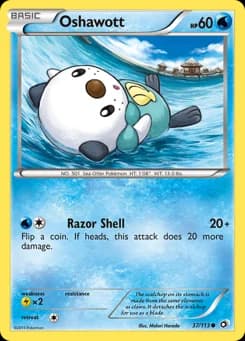Oshawott Legendary Treasures 37