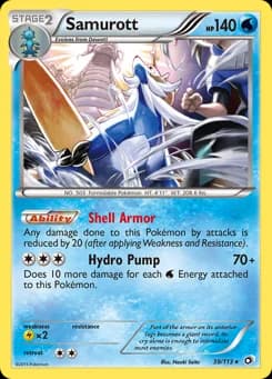 Samurott Legendary Treasures 39