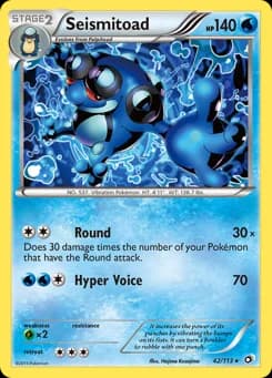 Seismitoad Legendary Treasures 42