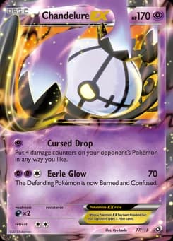 Chandelure-EX Legendary Treasures 77