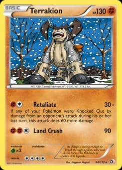 Terrakion Legendary Treasures 84