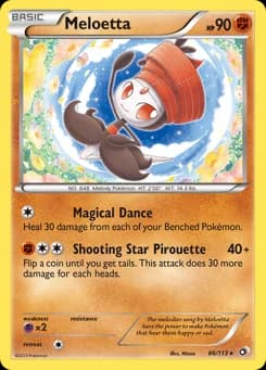 Meloetta Legendary Treasures 86
