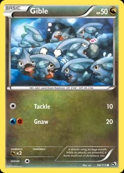 Gible Legendary Treasures 94