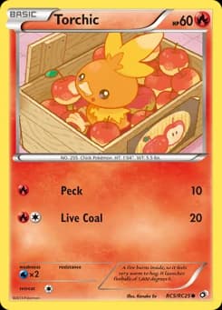 Torchic Legendary Treasures RC5