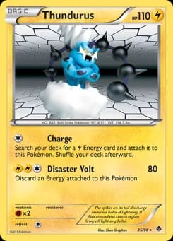 Thundurus Emerging Powers 35