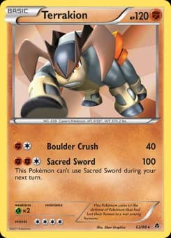 Terrakion Emerging Powers 63