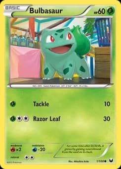 Bulbasaur Dark Explorers 1
