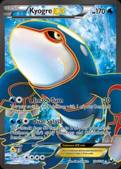 Kyogre-EX Dark Explorers 104