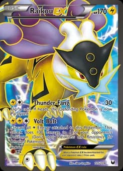 Raikou-EX Dark Explorers 105