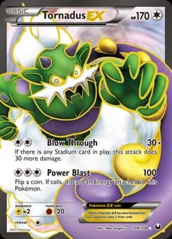 Tornadus-EX Dark Explorers 108
