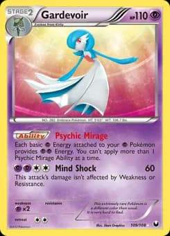 Gardevoir Dark Explorers 109